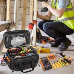 Heavy-Duty Tool Storage Bag – Multi-Pocket Organizer for Electricians, DIY & Work Use - Image 4