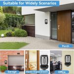 No-Drill Key Lock Box – Wall-Mounted with Password Lock - Image 4