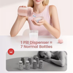 Large Pill Organizer with 7 Large Compartments - Image 7