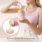 Large Pill Organizer with 7 Large Compartments - Image 4