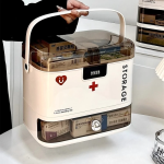 Lockable Medicine Storage Box – Pull-Out with Combination Lock