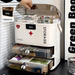 Lockable Medicine Storage Box – Pull-Out with Combination Lock - Image 6