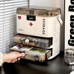 Lockable Medicine Storage Box – Pull-Out with Combination Lock - Image 5